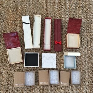 JEWELRY BOXES NECKLACE BOXES BRACELET BOXES BUNDLE